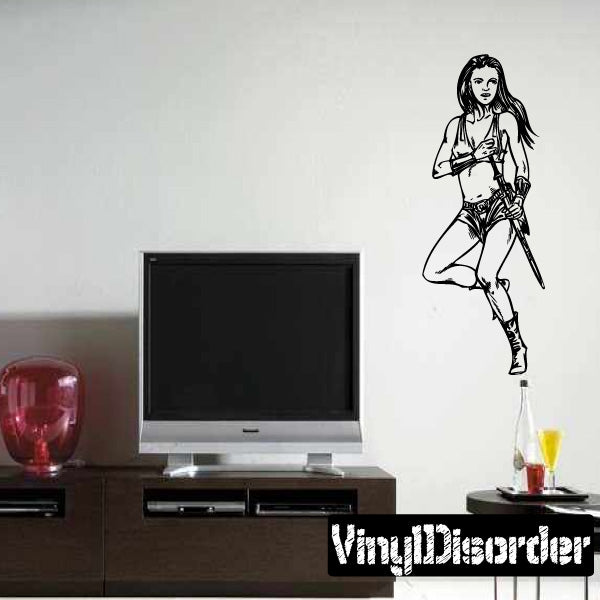 Image of Amazon Woman Decals