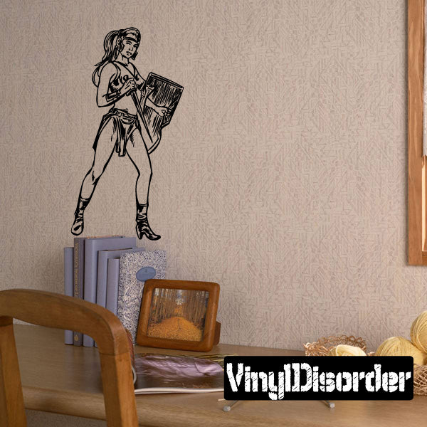 Image of Amazon Woman Decals