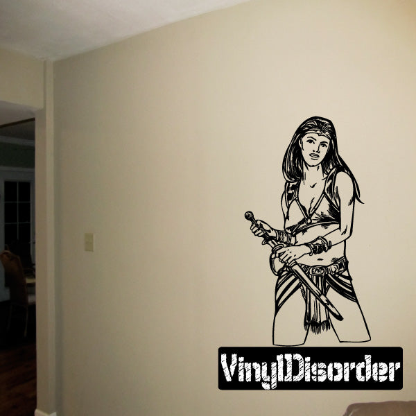 Image of Amazon Woman Decals