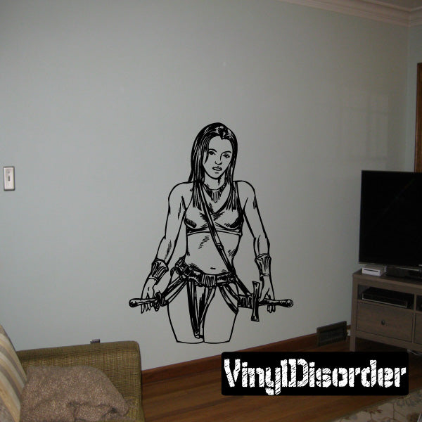 Image of Amazon Woman Decals