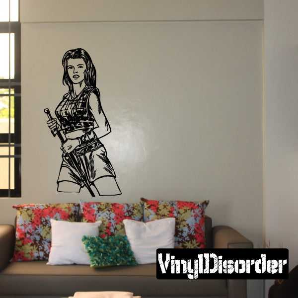 Image of Amazon Woman Decals