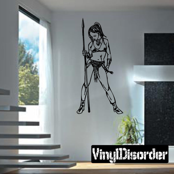 Image of Amazon Woman Decals