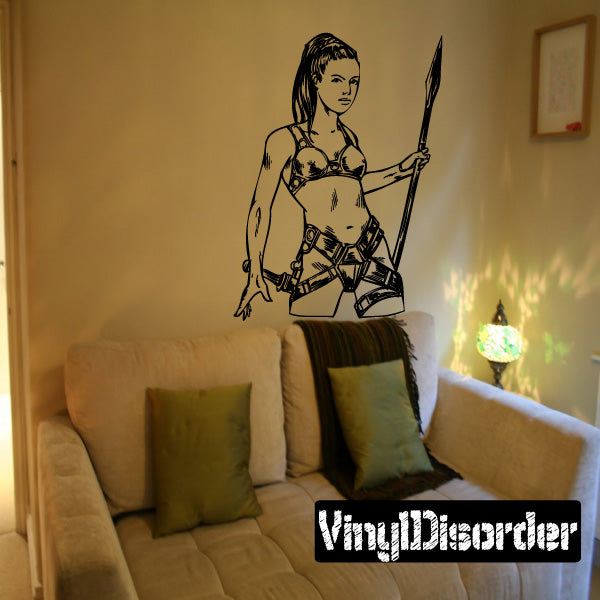 Image of Amazon Woman Decals