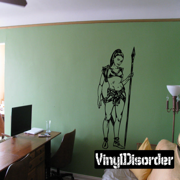 Image of Amazon Woman Decals