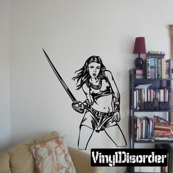 Image of Amazon Woman Decals