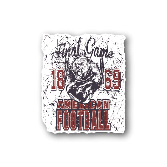 Image of American Football Final Game Sticker