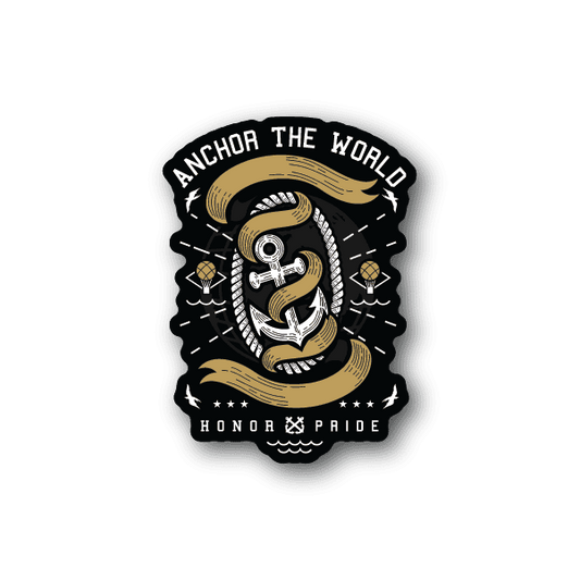 Image of Anchor the World Sticker