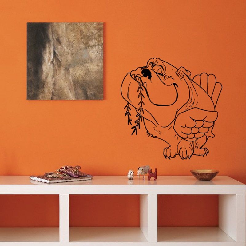 Image of Angel Bulldog Decal