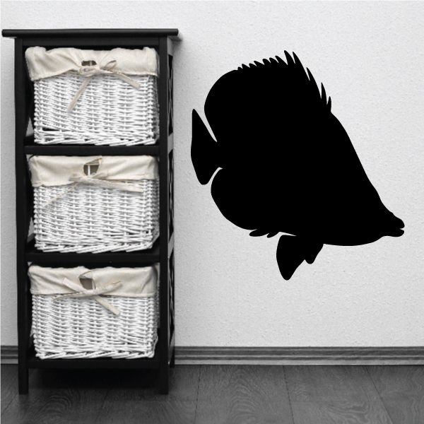 Image of Angelfish Sillhoutte Decal