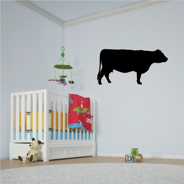 Image of Angus Cow Watching Decal