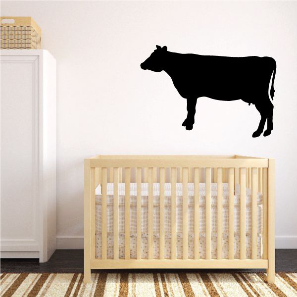 Image of Angus Silhouette Standing Decal