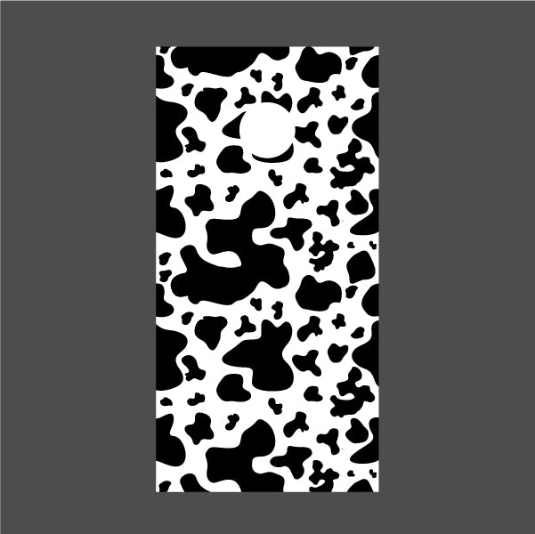 Image of Animal Print Cornhole Board Wraps