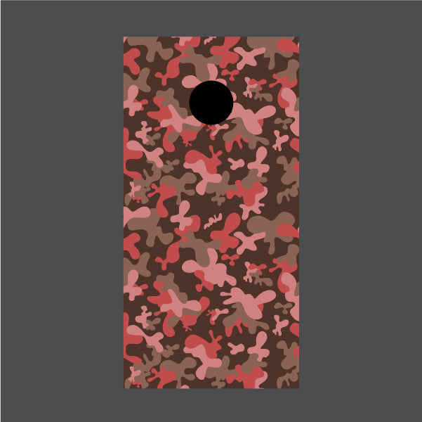 Image of Animal Print Cornhole Board Wraps