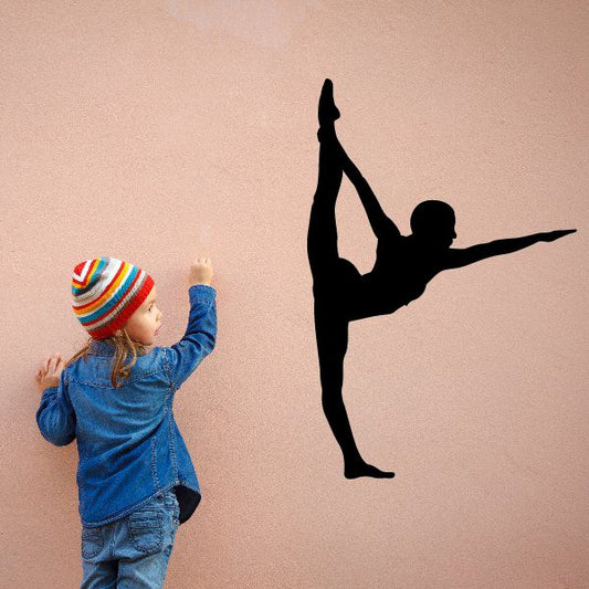 Image of Ankle Grab Gymnast Decal