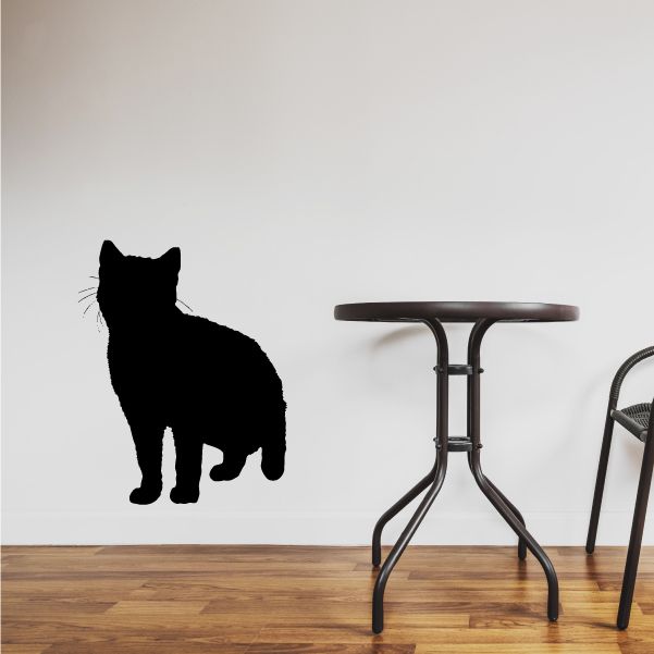 Image of Approaching Cat Decal