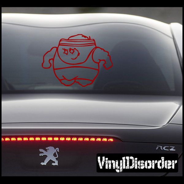 Image of Aqua Team Hunger Force Buff Meatwad Decal