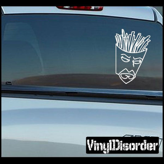 Image of Aqua Team Hunger Force Frylock Decal