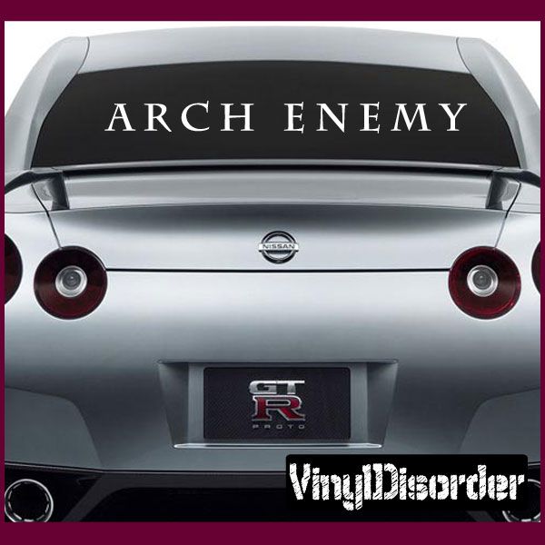 Image of Arch Enemy Text Decal