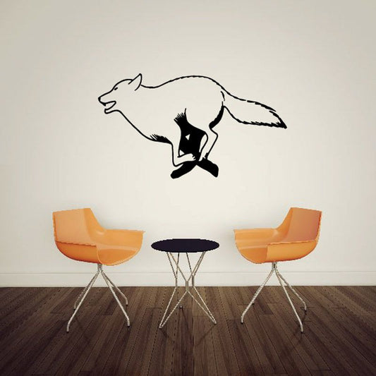 Image of Arctic Fox Running Decal