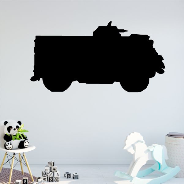 Image of Armed Armored Supply Carrier Decal