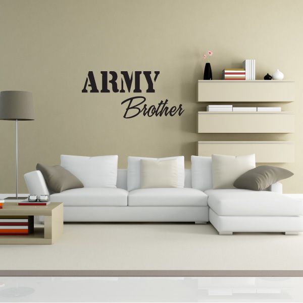 Image of Army Brother Decal