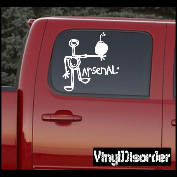 Image of arsenal Decal