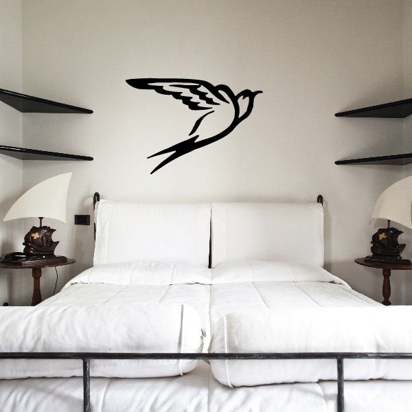 Image of Art Deco Shore Bird Decal