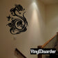 Image of Artistic Flower Decals