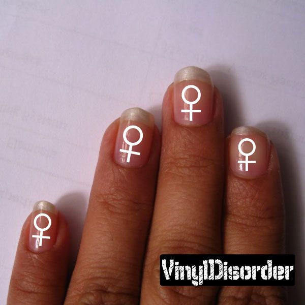 Image of Astrology ST076 Fingernail Art Sticker - Vinyl Finger Nail Decals