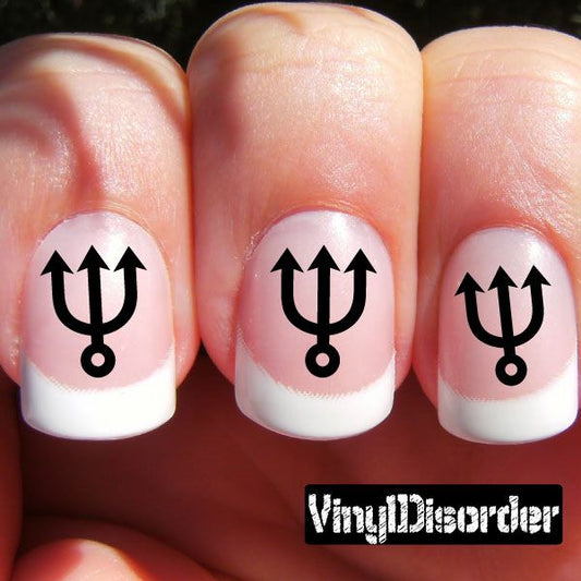 Image of Astrology ST085 Fingernail Art Sticker - Vinyl Finger Nail Decals