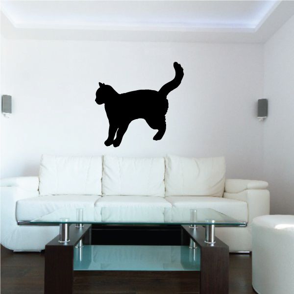 Image of Attentive Cat Decal