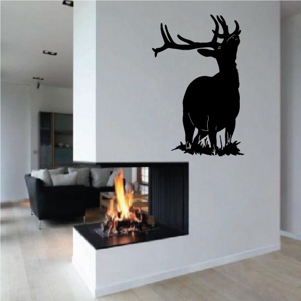 Image of Attentive Elk Decal