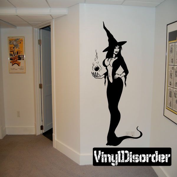 Image of Attractive Witch Decal