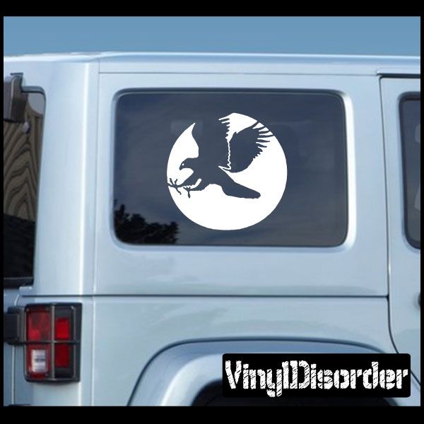 Image of audioslave bird band Decal