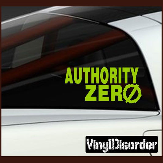 Image of Authority Zero Decal