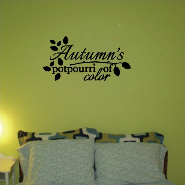 Image of Autumn Potpourri of Color Decal