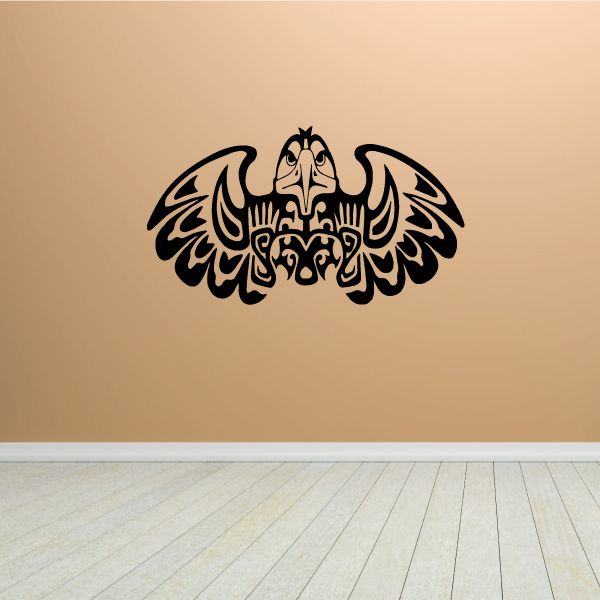 Image of Aztec Totem Eagle Decal