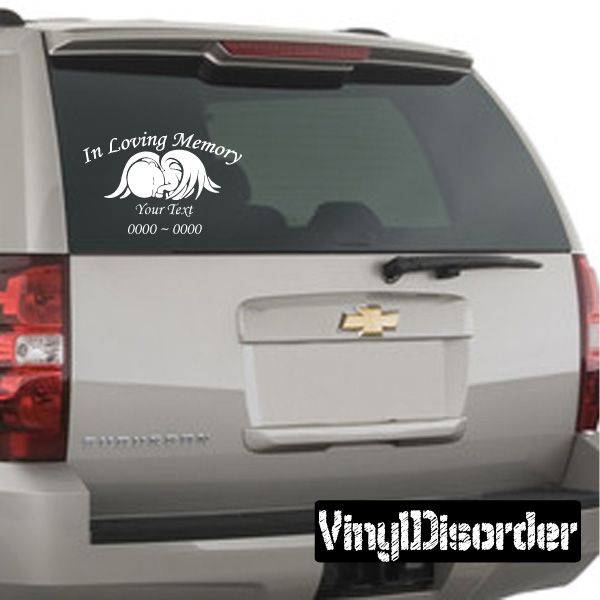 Image of Baby Custom In Loving Memory Decal