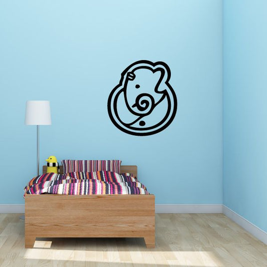 Image of Baby Ganesh Symbol Decal