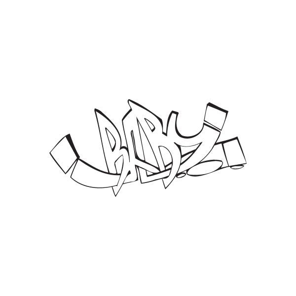 Image of Baby Graffiti Decal