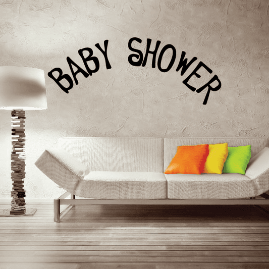 Image of Baby Shower Quote Wall Decal