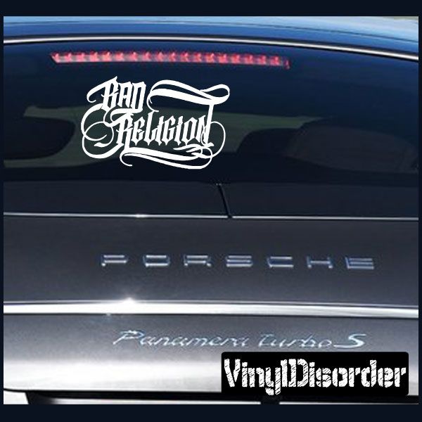 Image of Bad Religion Cursive Decal