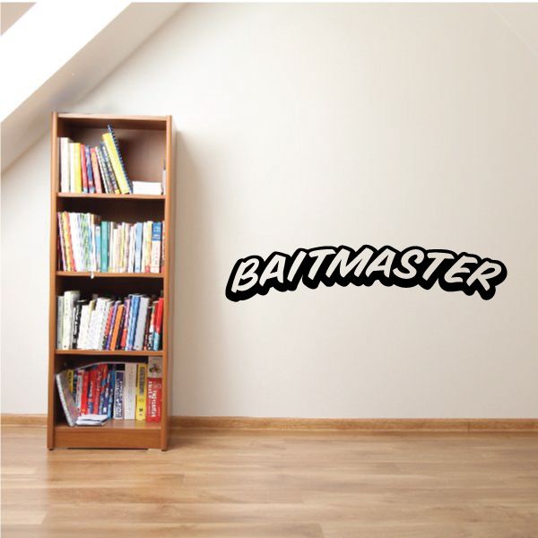 Image of Baitmaster Bumper Sticker - Vinyl Decal - Car Decal - 015