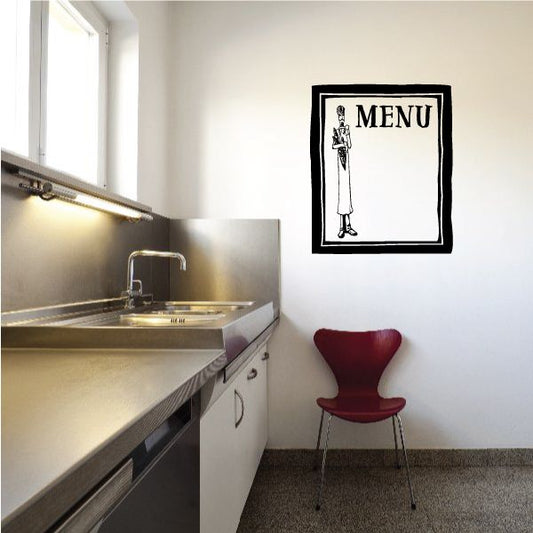 Image of Bakery Menu Wall Decal