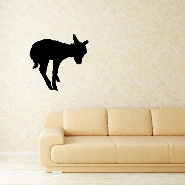 Image of Balancing Donkey Foal Decal