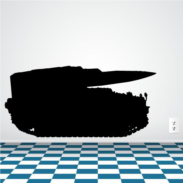 Image of Ballistic Missile Tank Decal