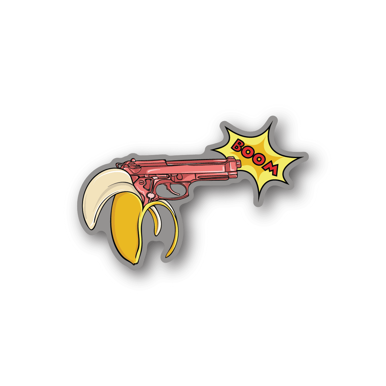 Image of Banana Gun Sticker