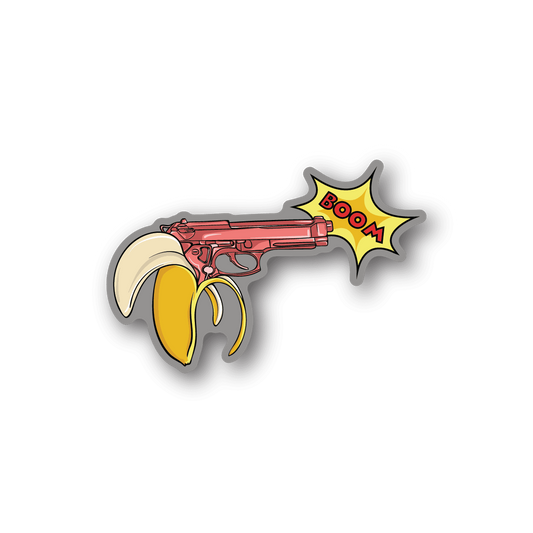 Image of Banana Gun Sticker