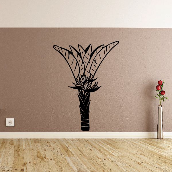 Image of Banana Tree Wall Decal - Vinyl Decal - Car Decal - MC18