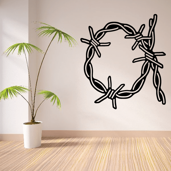 Image of Barbed Wire Decals